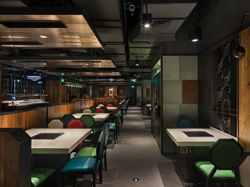 杭州海底撈火鍋店裝修設(shè)計(jì)效果圖